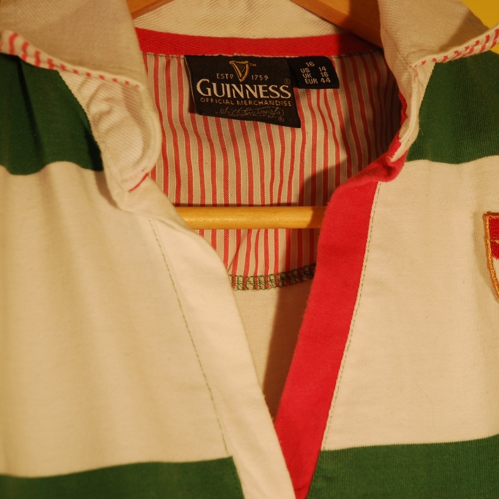 Guinness Ladies Rugby Shirt Authentic - Picture 5 of 8